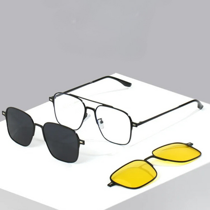 Lunettes de soleil 3 en 1