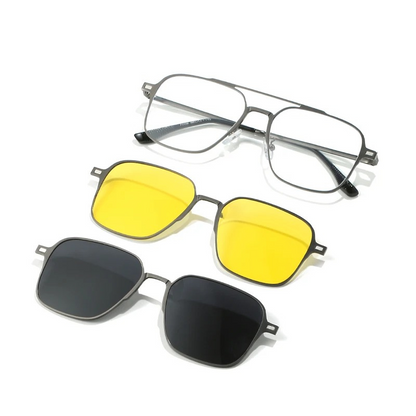 Lunettes de soleil 3 en 1
