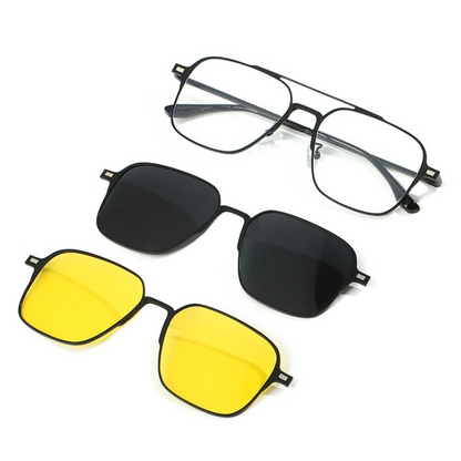 Lunettes de soleil 3 en 1
