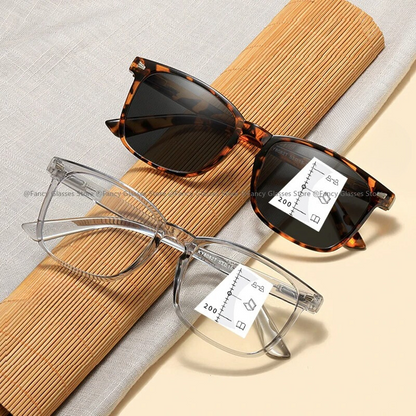 Sonnenschutz-Gleitsichtbrille