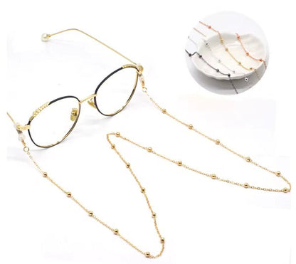 Chaîne polie – Accessoire élégant pour lunettes