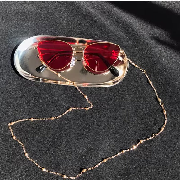 Chaîne polie – Accessoire élégant pour lunettes