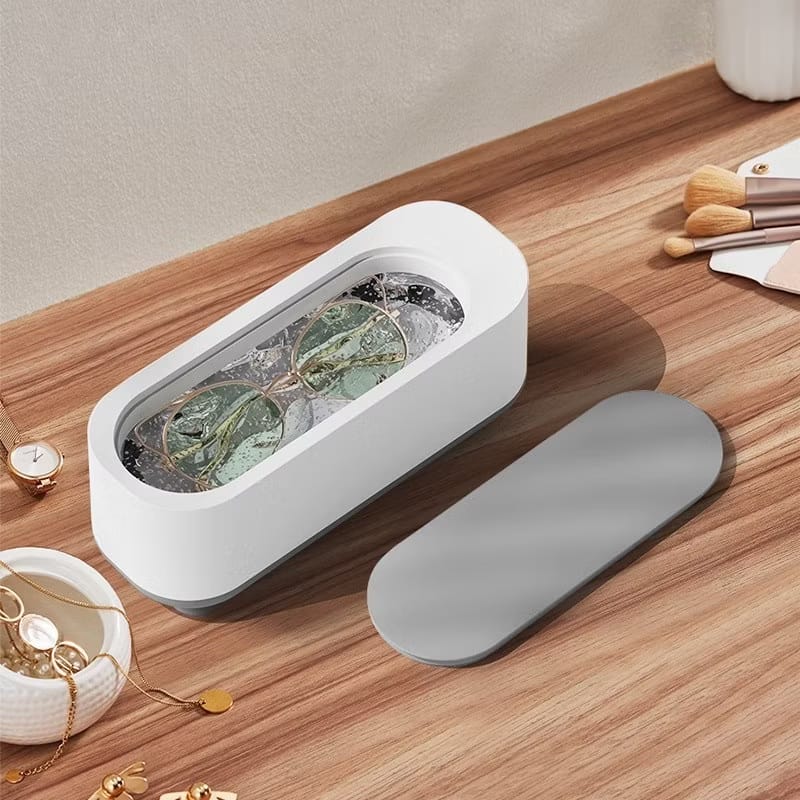 Limpiador ultrasónico para gafas – Compacto y suave