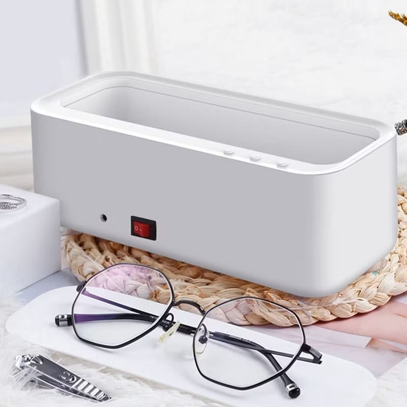 Limpiador ultrasónico para gafas – Compacto y suave