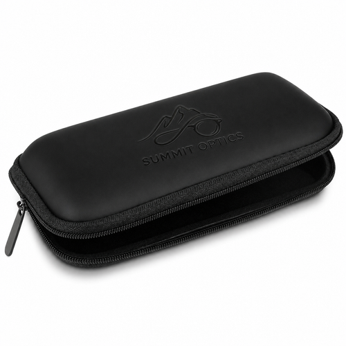 Soft Zip Sunglasses Pouch - Black